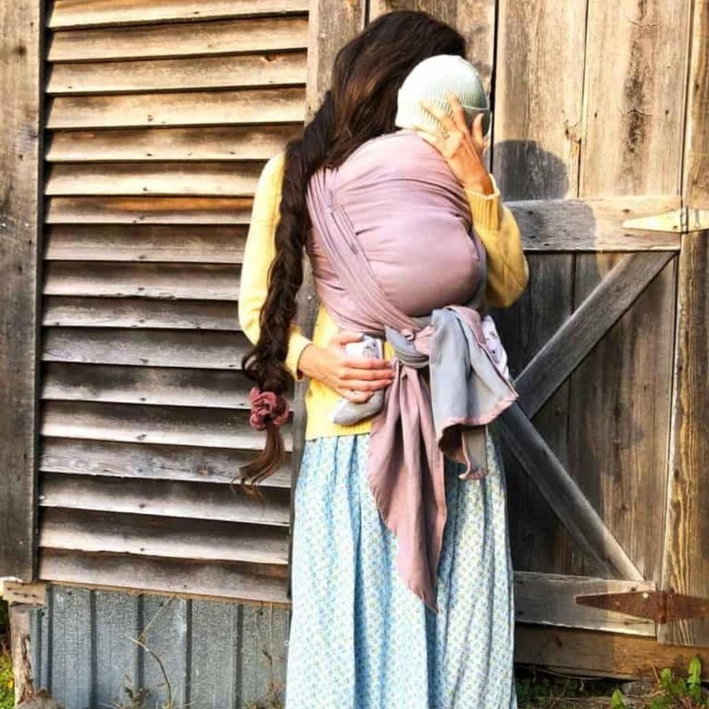 Didymos Organic Woven Baby Wrap - Doubleface Rosalinde